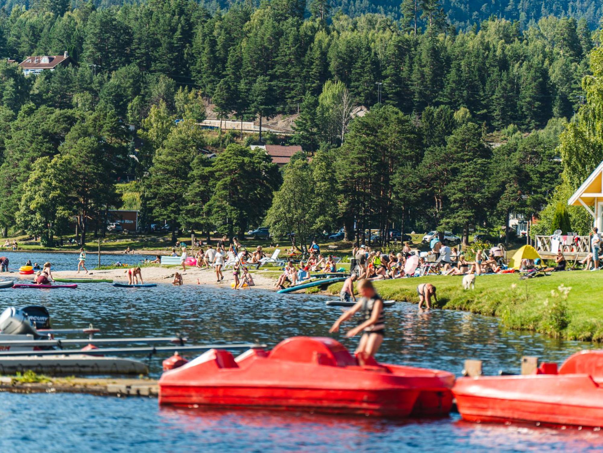 First Camp Norsjo Telemark Akkerhaugen ภายนอก รูปภาพ
